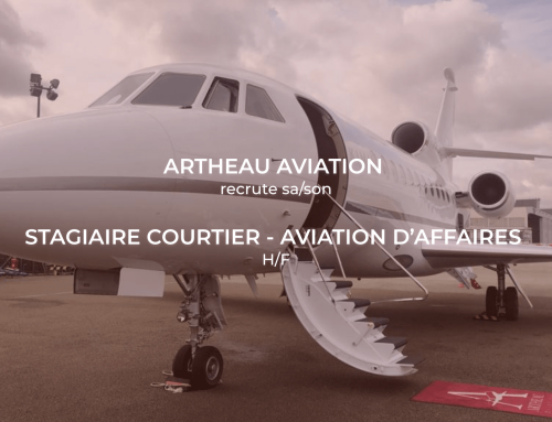Artheau Aviation cherche sa/son futur Stagiaire Courtier – Aviation d’Affaires (H/F)